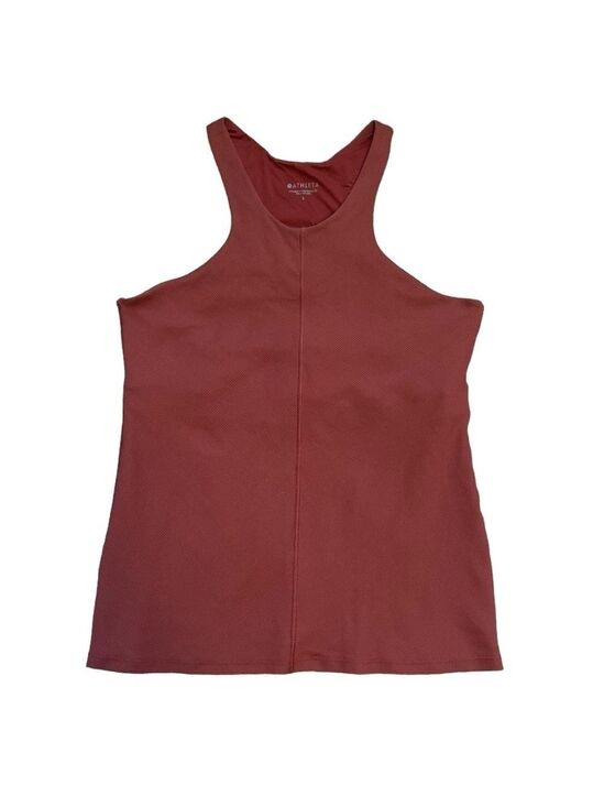 Athleta Tops - Athleta Intensity Tank Textured Russet Brown Size L